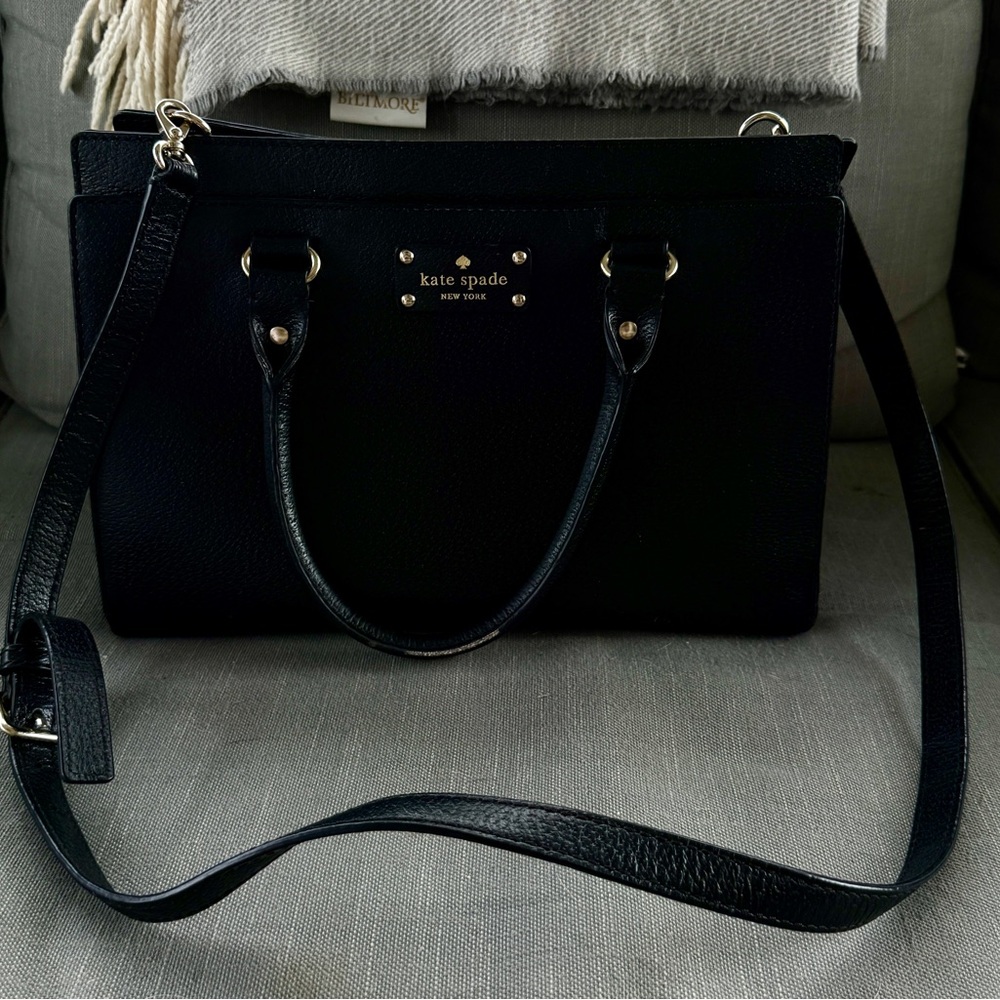 Kate Spade Black Satchel Bag